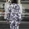 Moda Camouflage Impermeabile Pantaloni Suit Donna Uomo Impermeabile Split Rain Coat Outdoor Moto Equitazione Antipioggia Protect Gear L230620
