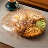 Storage Bottles Dried Fruit Box Divided Into Compartments With Cover For Living Room Coffee Table Snack Board Compartment Candy