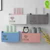 Router Box Wall-mounted For Office Media Decor Console Wifi Box Wireless Storage Boxes Rack Bracket Hangings Wall Shelf