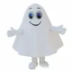 2019 Halloween White Ghost Mascot Costume Cartoon Spectre Anime Postacie Posta