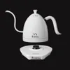 Coffee Pots Brewista Artisan Gooseneck Variale Temperature Control Pour Over Dripper Coffee Kettle 1000ml 600ml LCD 220V Brewer Espresso Pot 230712