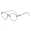 Sunglasses Women Large Polygon Reading Glasses Anti Blue Light Red With Pink Lens Anti-fatigue Magnifier