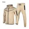 Tracksuitdesigner Thin Men's Sportswear for Women Zip Up Hoodie Men - Långärmare Jacket Jogger Pants Asian Fit Size M -3XL