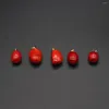 Pendant Necklaces 1PC Coral Bead Irregular Red Charms For Making DIY Jewerly Earrings Necklace Gift 13x18-15x20mm