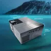 5G draadloze HD 1080P draagbare projector voor nieuwe mobiele telefoonwandprojectie, thuisbioscoop, ultrahelder slaapkamerprojectiescherm, 4K ondersteunde projector 12000 lumen,