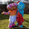 2017 Selling Nieuwe iggle piggle upsy daisy in de nacht tuin mascotte kostuum klassieke cartoon halloween outfit dres331F