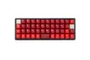 Teclados bm40rgb bm40 rgb 40 teclado mecânico trocável PCB programado qmk firmware switch underglow tipo c planck 230712