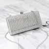 Evening Bags Luxury Beading Evening Bag Small Clutch Purse Women Bag Metallic Frame Day Clutches Ladies Party Hand Bag Drop 230712