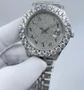 Classic3 Style Premium Quality Full Drilling Men's Lristwatches 43mm Big Diamond Bezel Sapphire Minoun