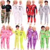 Dolls s Kens Clothes 2pcs Couple Outfit Sportswear Hero Camouflage Suit Daily Casual Wear Accessories Doll 230713