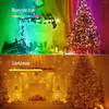 Strings Smart LED String Light Kerstverlichting RGBIC APP Muziek Sync IP65 Binnen Buiten Slaapkamer Feest Vakantie Kerstboom Decor