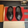 2023 Mannen Krokodil Jurk Schoenen Mannen Formele Zakelijke Brogue Flats Mannelijke Merk Echt Leer Wedding Party Loafers Maat 38-45