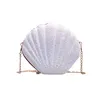 Kvällspåsar 2023 Fashion Shell Shiny Crystal Crossbody Mini Bag Korean Edition Fairy Shoulder 230713