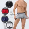 Cueca FiguraCores Roupa íntima masculina boxer de algodão Boxers Boxer masculino baú Cintura baixa U bolsa convexa Homem e cueca respirável J230713