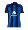 23 24 Maglia Inters Milans Soccer Jerseys Kit Kit Финал Maillot de Foot Lukaku Dzeko Lautaro 2023 2024 Im Magli