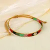 Strand KELITCH Ethnic Seed Bead Bangle Bracelets Coloré Tressé Femmes Plage Amitié Accessoire