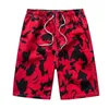 Summer Beach Pants Men's Quick Dry Casual Split Shorts Loose Large Couple Swim Flower Shortskz3030ut
