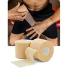 Equipo de protección, 6 rollos de cinta adhesiva elástica para vendaje, envoltura cohesiva autoadherente, vendajes elásticos flexibles para deportes 230713