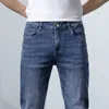 Mens Jeans Stretch Skinny Spring Fashion Casure Cotton Denim Slim Fit Pants Mane Trousers 230713