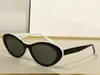 Realfine888 5A Brillen CC5416 Luxus-Designer-Sonnenbrille mit ovalem Rahmen für Mann und Frau mit Brillen-Stoffbox CC5399