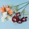 Decoratieve Bloemen Kunstmatige Sneeuw Pioen Bruiloft Arrangement Pography Props Zijden Bloem Woondecoratie Ornamenten Nep