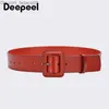 Ceintures Deepeel 105 cm ceinture en cuir réglable épaule ceinture boucle ceinture rétro femmes vêtements décoration accessoires Z230714