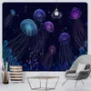 Tapestries Moon starry sky home decoration art large tapestry mushroom psychedelic scene bohemian decoration bed sheet sofa blanket R230713