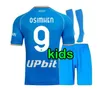 2023 NAPOLI soccer jerseys Maglia Naples 2024 ZIELINSKI ANGUISSA OLIVERA KVARATSKHELIA KIDS FOOTBALL SHIRT OSIMHEN LOZANO SSC Maillots de foot fans Player