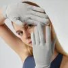 Пяти пальцев перчатки Ohsunny Summer Light Light Sunsable Sunscreen Gloves Gloves Tech Керамическая ткань UPF 2000 Anti UV Slip для открытого велосипеда 230712