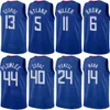 Drukuj Basketball Man Woman Brown 21 Miller Jersey 11 Kenyon Martin Jr Mason Plumlee 44 BONES HYLAND 5 PAUL George 13 Kawhi Leonard 2 Ivica Zubac 40 Terance Mann 14 Team