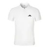 Men's Polos 2023 Summer Men Golf Shirt J Lindeberg Wear Casual Short Sleeve Breathable Mens Polo Tshirt Top 230711