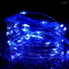 Saiten 20m 200LED String Lichter USB Weihnachten Kupferdraht Outdoor Girlande Wasserdichte Fee Licht Für Home Hochzeit