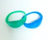 Glowing Silicone Bracelet Light Up Wristband Flashing LED Rave Party Supplies Concerts Birthday Favors Bar Atmosphere props Solid color