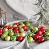 Parti Dekorasyonu 49pcs 3cm parıltı Noel Ağacı Topları Baubles Xmas Askılı Süsler Ev Yılı Bahçe Kapısı 2024 Navidad