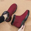 Snow Women Boots Soft Ladies Shoes Zip Platform Boots For Women Plush Ankle Boots Waterproof Punk Winter Shoes Botas Mujer L230704