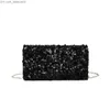 Sacs de soirée 2023 New Sequin Clutch Bag Wedding Banquet Wallet Party Dîner Wallet Shiny Evening Bag 2 Color Direct Shipping Z230713