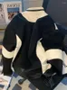 Мужские куртки PFNW Американская бейсбольная куртка осень прилив ниша дизайн шерстяной лоскут цвет сплайден