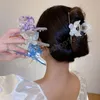 Vintage Vlinder Haarklauw Acetaat Klemmen Antislip Elegante Geometrische Haar Krab Clips Haaraccessoires voor Vrouwen