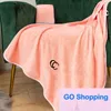 Fashion Bath Towel Set Coral Velvet Towel Letter Face Towels Wash Bath Absorbent Men Womens Wash Cloths Towel Wholesale