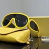 Luxusdesigner Sonnenbrille Modemarke große Sonnenbrille für Frauen Unisex reisende Sonnenbrille Pilot Sport Lunette de Soleil