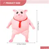 Decompression Toy Squeeze Pink Pigs Antistress Cute Animals Lovely Piggy Doll Stress Relief Children Gifts 230612 Drop Delivery Toys Dhibr