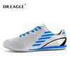 Safety Shoes DR.EAGLE Men Football Shoes Lightweight Anti-Slip Soccer Shoes Superfly Outdoor Breathable Training Soccer Cleats Sports Shoes 230713