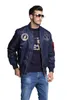 Vestes pour hommes Automne Apollo Thin 100th SPACE SHUTTLE MISSION MA1 Bomber Hiphop US Air Force Pilot Flight Korean College Jacket For Men J230713