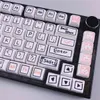 Tastaturen 125 Tasten Graffiti Keycap XDA -Profil PBT -Tastaturen für mechanische Tastatur Custom niedliche Anime -Taste -Kappen Tester68 RK61 230712