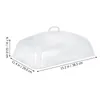 Dinnerware Sets Pastry Plate Dust-proof Cover Cake Bread Protective Durable Snack Tray Practical Dome