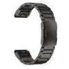 Montres-bracelets 26mm Bande en alliage pour Garmin 5X5X Plus 6X Pro7XFenix 3 Smartwatch Bracelet Tactix 7Descent MK2 Bracelet 230712