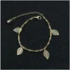 Bracelets De Cheville Or Bohème Cheville Plage Pied Bijoux Jambe Chaîne Papillon Libellule Feuilles Pour Femmes Sandales Cheville Bracelet Pieds Drop Deliv Dhxpe