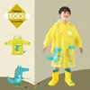 Imperméables mignons pour enfants 4 Fashion Unicorn Pattern Imprimé Rainwear Écologique Inodore Enfants RainCoat Garçons Filles Imperméable L230620