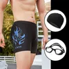 Pantalon de natation Hommes Nouveau Style Flamme Séchage Rapide Mode Haute Élastique Anti Gêne Source Chaude Lunettes Setzht3 2fww