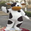 Costume de personnage de dessin animé de mascotte de vache produits personnalisés sur mesure m l xl xxl 228O